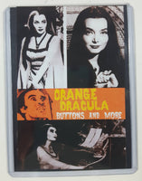 Orange Dracula Buttons and More 3" x 4" Card Magnet