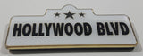 Hollywood BLVD 1 1/4" x 2 3/8" Enamel Metal Magnet