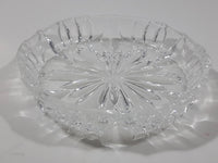 Vintage Crystal Glass Dish 5 1/4" Diameter