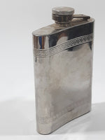 PT 'look good feel great' 6 oz. Curved Stainless Steel Pocket Flask