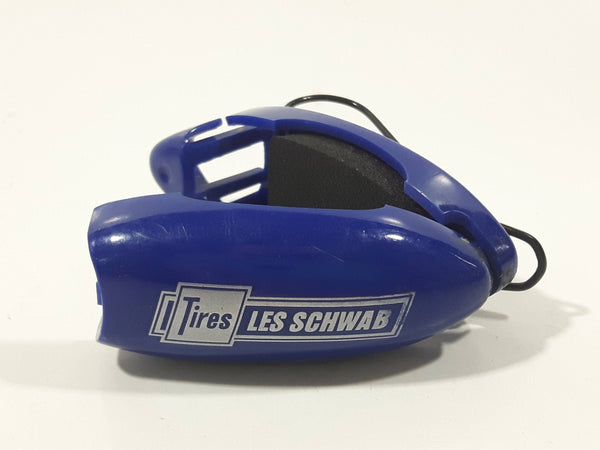 Les Schwab Tires Blue Plastic and Foam Clip Promotional Advertising Product