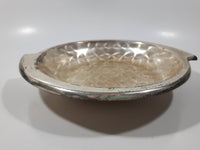 Vintage Vikana Electroplated Brass Silver Metal Candy Nut Dish
