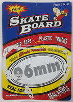 Rare Real World Industries Graphics Real Wheels Finger Size Skateboard with Accessories