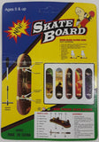 Rare Real World Industries Graphics Real Wheels Finger Size Skateboard with Accessories