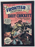 DC Comics 1955 Frontier Fighters Featuring Davy Crockett in "The Rifle Named Bestey!" Also Kit Carson & Buffalo Bill 1962 Nov Dec #2 Comic Book 15c Cover 2 1/2" x 3 3/8" Thin Fridge Magnet