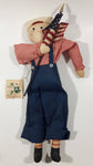 1988 Pryor Creek Memories Mr. Liberty Andy 16" Tall Stuffed Plush Character with Tag