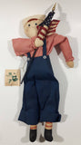 1988 Pryor Creek Memories Mr. Liberty Andy 16" Tall Stuffed Plush Character with Tag