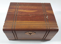 Vintage Wood Keepsake Box