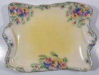 Rare Antique 1934-1950 Royal Winton Grimwades Queen Anne Art Deco 6 3/4" x 9 1/4" Serving Dish Made in England Has Chips