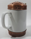 Vintage Copper and Ceramic 5 1/2" Tall Cheese Shaker