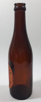Vintage 1950s Whitbread Pale Ale Beer 9" Tall 9.6 oz Brown Amber Glass Bottle London, England