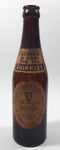 Vintage Guinness Foreign Extra Stout St James's Gate Dublin "Guinness is Good For you" 9" Tall Brown Amber Glass Beer Bottle Dublin Ireland