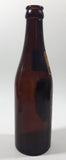 Vintage Guinness Foreign Extra Stout St James's Gate Dublin "Guinness is Good For you" 9" Tall Brown Amber Glass Beer Bottle Dublin Ireland