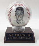 Iron Man Cal Ripkin, JR. Commemorative 2131 Consecutive Games Baseball Ball