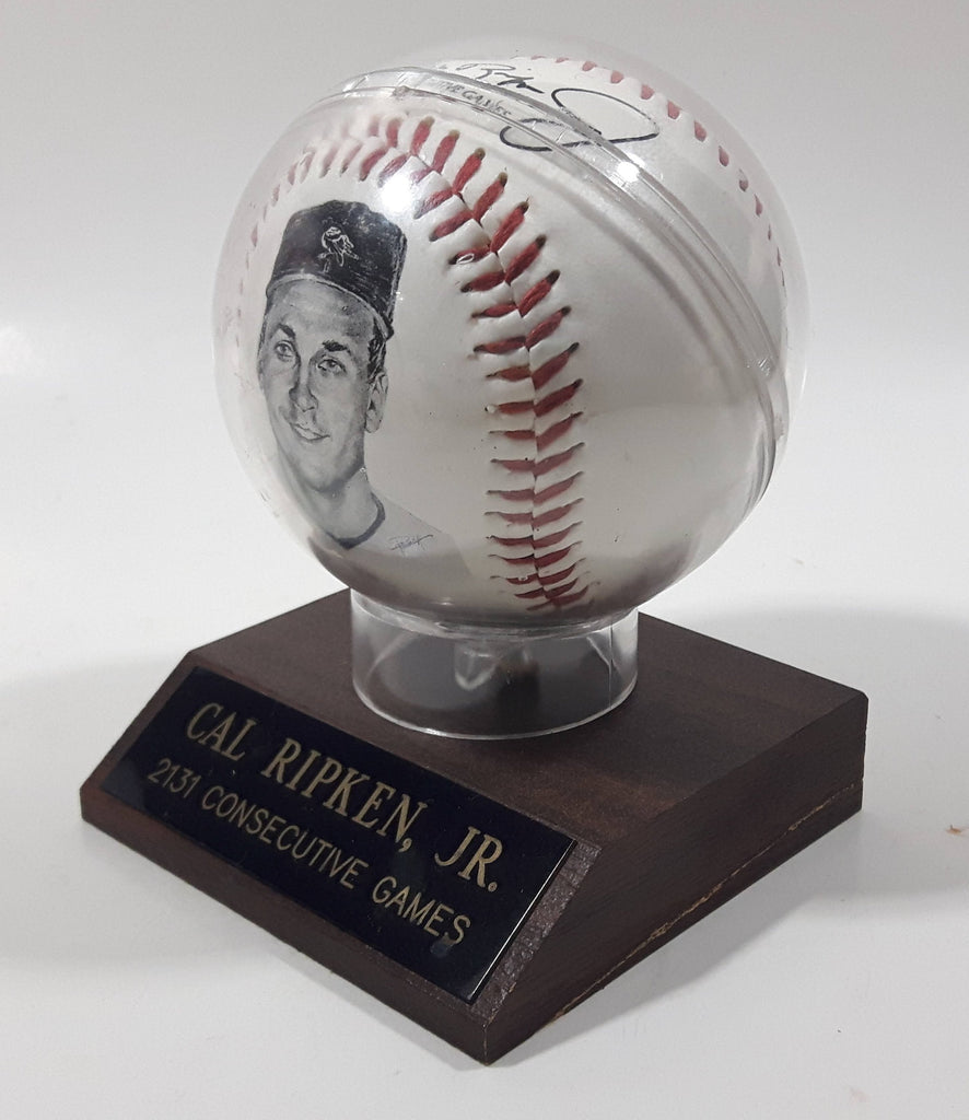 Iron Man Cal Ripkin, JR. Commemorative 2131 Consecutive Games Baseball ...