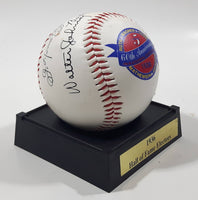 1996 American Legends 1936 First Hall of Fame Election 60th Anniversary Inaugural Election Baseball Ball on Stand Ruth, Wagner, Cobb, Mathewson, Johnson