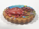 Agiftcorp Westport Washington Crab Ocean Themed 2 5/8" Resin Fridge Magnet