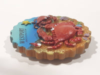 Agiftcorp Westport Washington Crab Ocean Themed 2 5/8" Resin Fridge Magnet