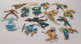 Marvel Heroes Small Thin Fridge Magnet Lot of 15