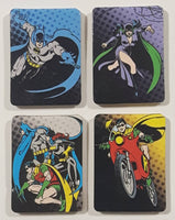 Batman Robin Catwoman Small 7/8" x 1 1/4" Double Sided Fridge Magnet Lot of 4