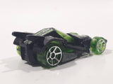 2005 Hot Wheels AcceleRacers RD-04 Black & Lime Green Die Cast Toy Car Vehicle - McDonalds Happy Meal