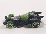 2005 Hot Wheels AcceleRacers RD-04 Black & Lime Green Die Cast Toy Car Vehicle - McDonalds Happy Meal