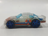 2007 Hot Wheels HW Race X-Raycers Stockar Clear Die Cast Toy Car Vehicle