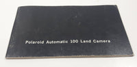 Vintage Polaroid 100 Land Camera Instructions Manual