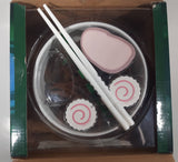 2007 Masashi Kishimoto Naruto Shippuden Shonen Jump Sushi Ramen Bowl Themed Stationery Set in Box - Missing Egg USB