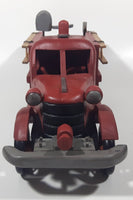 12" Wood Fire Truck Engine Co No. 9 Wooden Model in Box