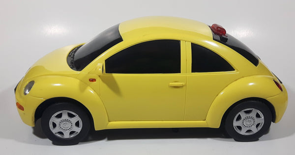 Rare Everbright Toys Volkswagen Beetle Yellow 13" Long Toy Car Vehicle
