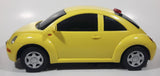 Rare Everbright Toys Volkswagen Beetle Yellow 13" Long Toy Car Vehicle