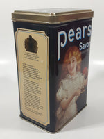 Vintage Pear's Soap 6 3/8" Tall Tin Metal Container