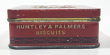 Vintage Huntley & Palmers Biscuits Small Tall Tin Metal Container