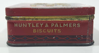 Vintage Huntley & Palmers Biscuits Small Tall Tin Metal Container