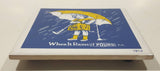 Vintage Morton Salt 1914 Advertising When It Rains It Pours 4 1/4" x 4 1/4" Ceramic Tile Trivet