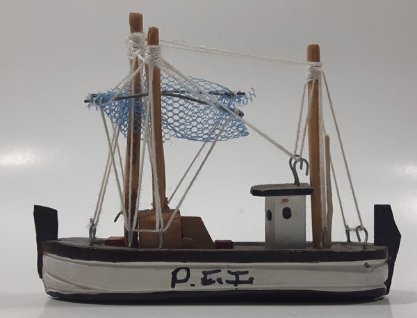 Vintage P.E.I. Prince Edward Island Fishing Trawler Boat Small 4 1