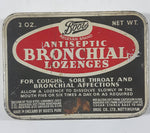 Vintage Boots Pure Drug Co. Ltd. Regesan Antiseptic Bronchial Lozenges Tin