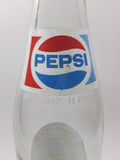 Vintage 1976 Pepsi Cola 16 Fl oz United States of America Bi-Centennial 1776 to 1976 11" Tall Clear Glass Bottle 200 Years of People Feelin' Free