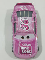 Disney Pixar Cars Tank Coat #36 Pink Die Cast Toy Car Vehicle DXV64