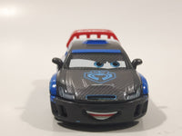 Mattel Disney Pixar Cars Raoul Caroule GRC France Grey Blue White Red Die Cast Toy Car Vehicle V2809