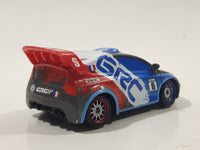 Mattel Disney Pixar Cars Raoul Caroule GRC France Grey Blue White Red Die Cast Toy Car Vehicle V2809