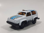 Unknown Brand Police Highway Patrol 013 White Die Cast Toy Car Emergency Vehicle