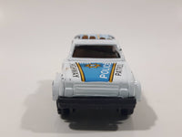 Unknown Brand Police Highway Patrol 013 White Die Cast Toy Car Emergency Vehicle