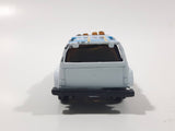 Unknown Brand Police Highway Patrol 013 White Die Cast Toy Car Emergency Vehicle