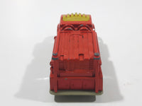 2002 Matchbox International Pumper Red Fire Truck Plastic and Die Cast Toy Car Firefighting Rescue Vehicle - McDonald's Happy Meal