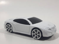 Motor Max 6143-6 Sports Car Coupe 1/64 Scale White Die Cast Toy Car Vehicle