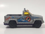 2002 Matchbox Ultimate Rescue Troop Carrier Truck Silver Die Cast Toy Car Vehicle No Canopy