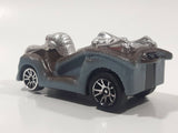 Rare Motor Max 6404 Pelican Bird Shaped Chrome Grey Brown Pull Back Die Cast Toy Car Vehicle