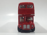 Victoria, BC Canada Double Decker Bus Red Die Cast Toy Car Vehicle